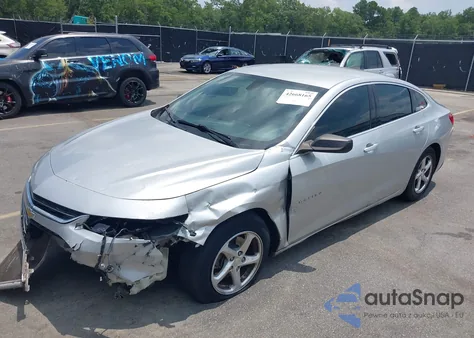2017 Chevrolet Malibu Ls from USA, damaged, VIN 1G1ZB5STXHF212640